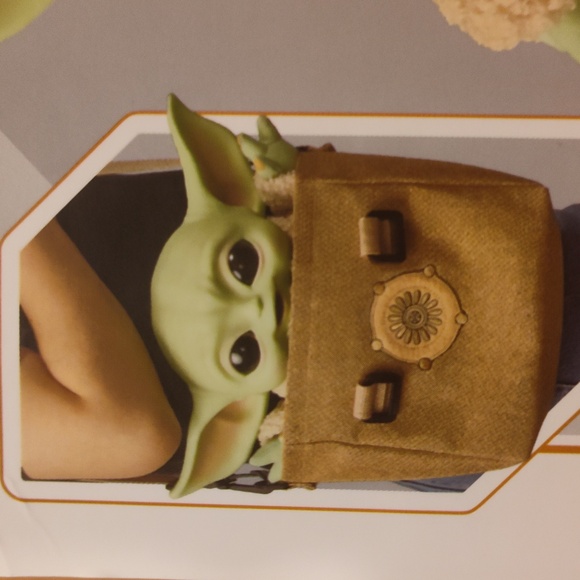 NWT Star Wars The Mandalorian, The Child Premium Bundle, Includes Plush & Bag - Picture 4 of 5